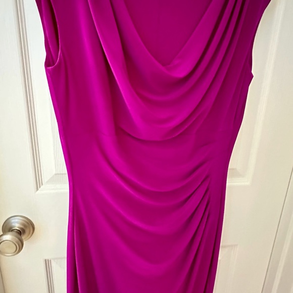 Ralph Lauren Knit Dress in Raspberry - Picture 2 of 6